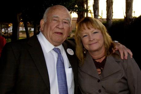 Jackie and Ed Asner